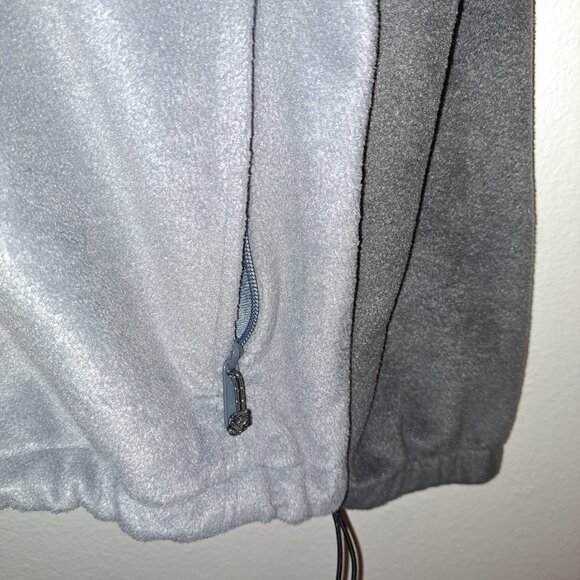 Columbia Men's 2-Tone Gray Fleece Soft Full Zip Up Jacket Size Large - Picture 6 of 9